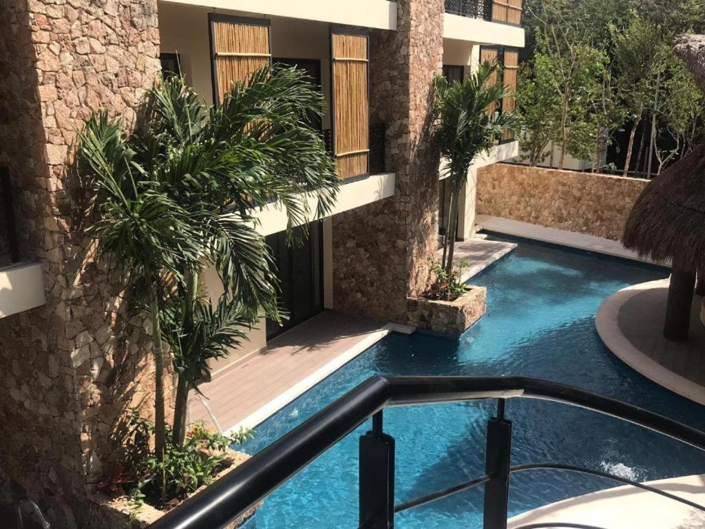 Luxury Aldea Zama 2Bed - 2Bat Apartment Private Terrace & Swim Up Tulum Extérieur photo