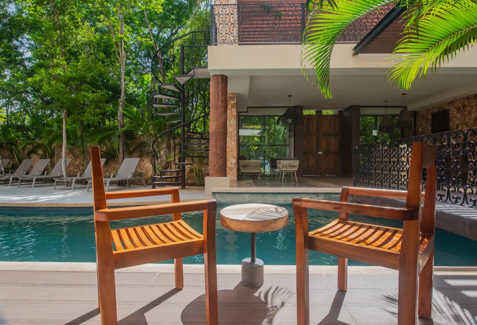 Luxury Aldea Zama 2Bed - 2Bat Apartment Private Terrace & Swim Up Tulum Extérieur photo