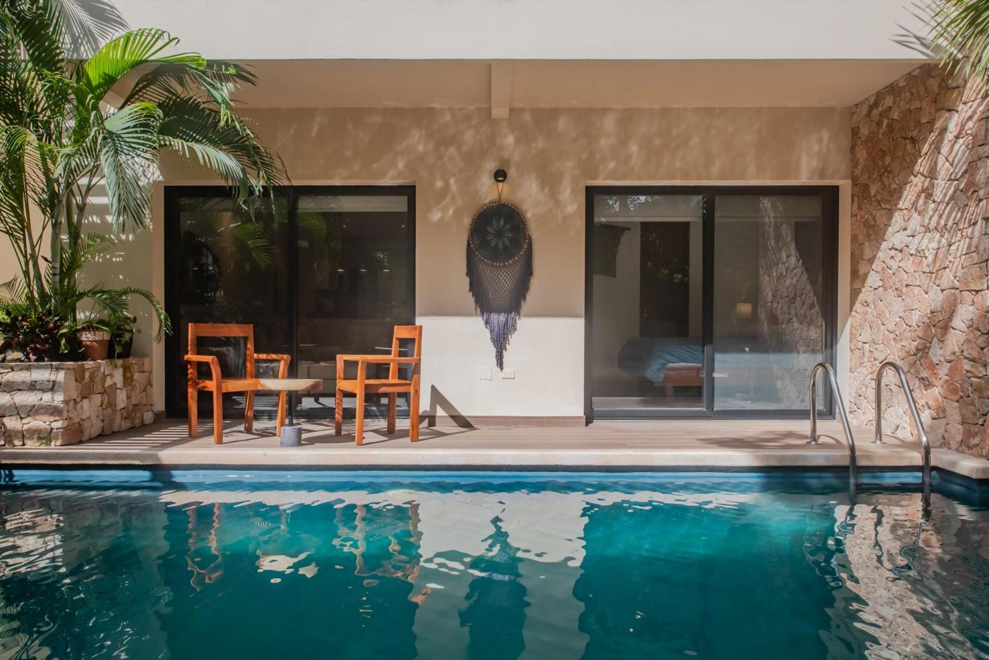 Luxury Aldea Zama 2Bed - 2Bat Apartment Private Terrace & Swim Up Tulum Extérieur photo